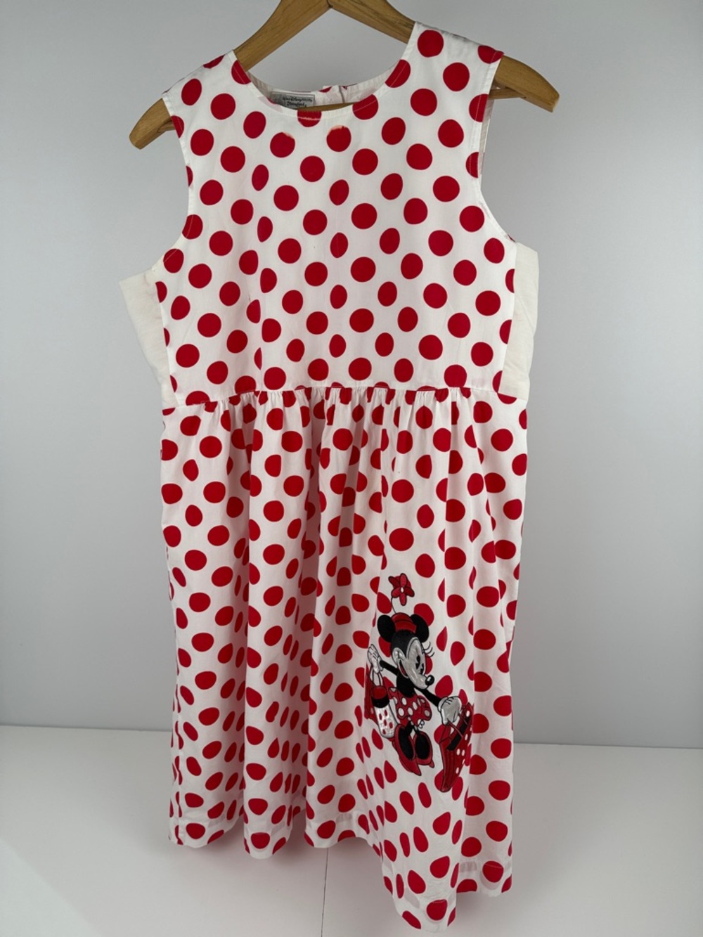 Vintage Minnie Mouse Red Polka Dot Dress